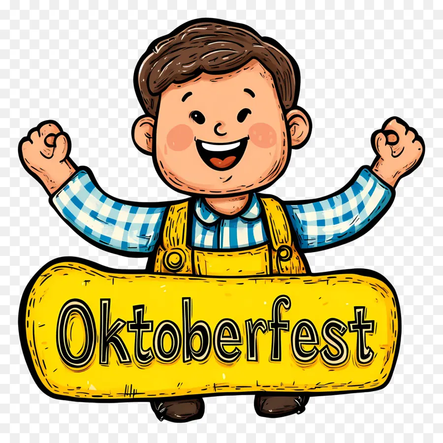 Oktoberfest，Homme Souriant PNG