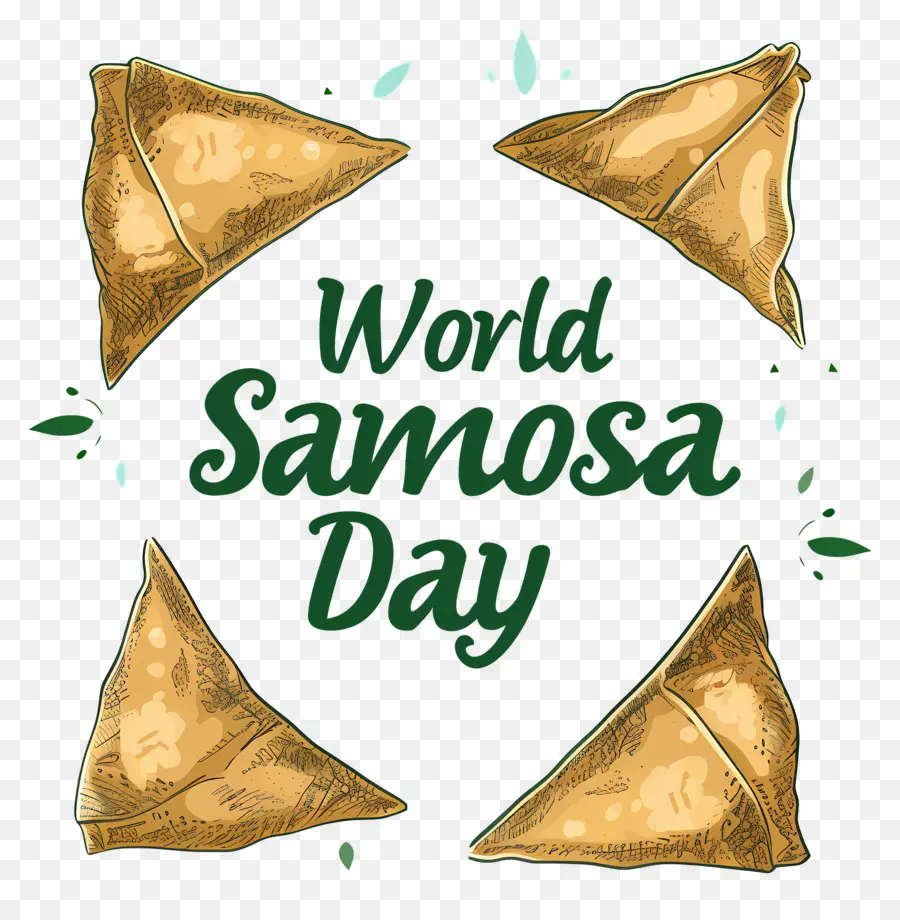 Journée Mondiale Des Samosas，Samoussas PNG