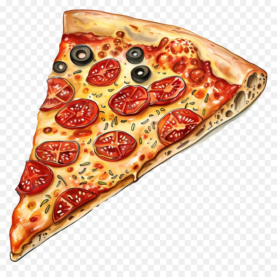 Tranche De Pizza，Fromage PNG