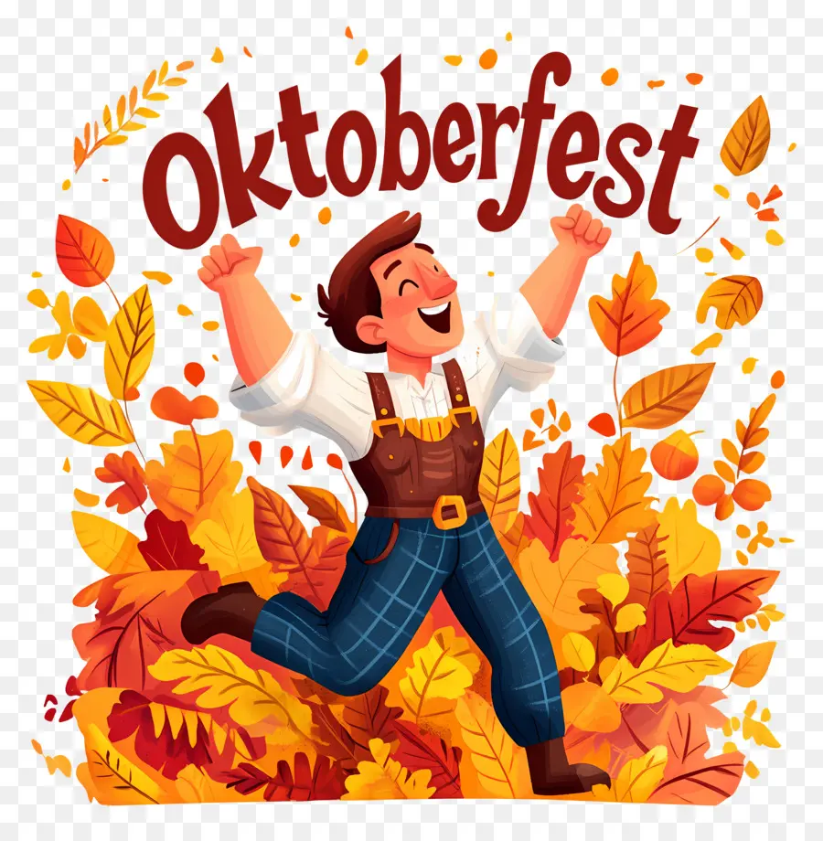 Oktoberfest，Personnage De Dessin Animé PNG