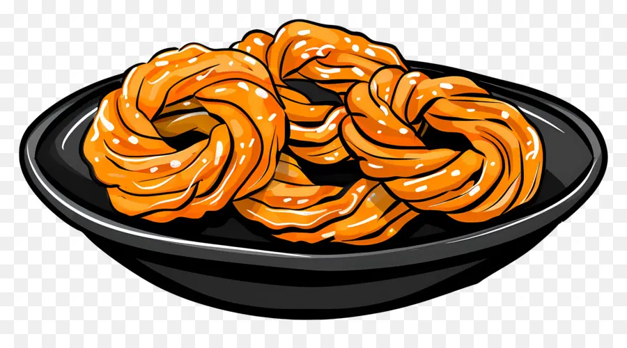 Jalebi，Pâtisserie Sucrée PNG