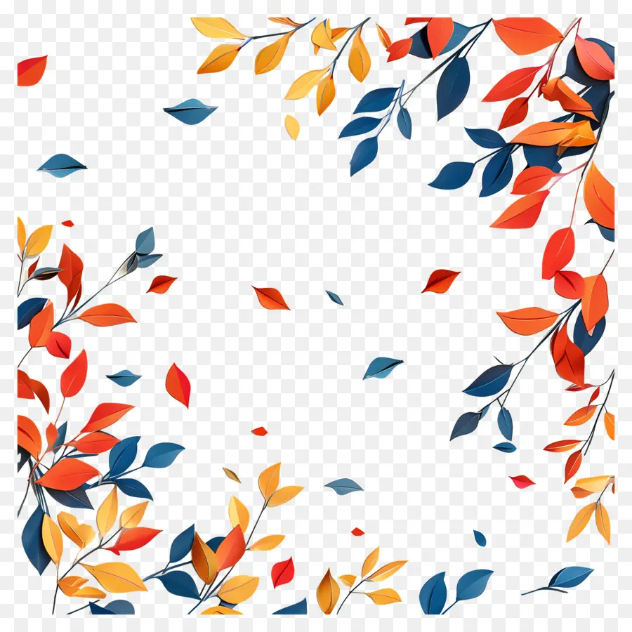 Feuilles D'automne，Automne PNG