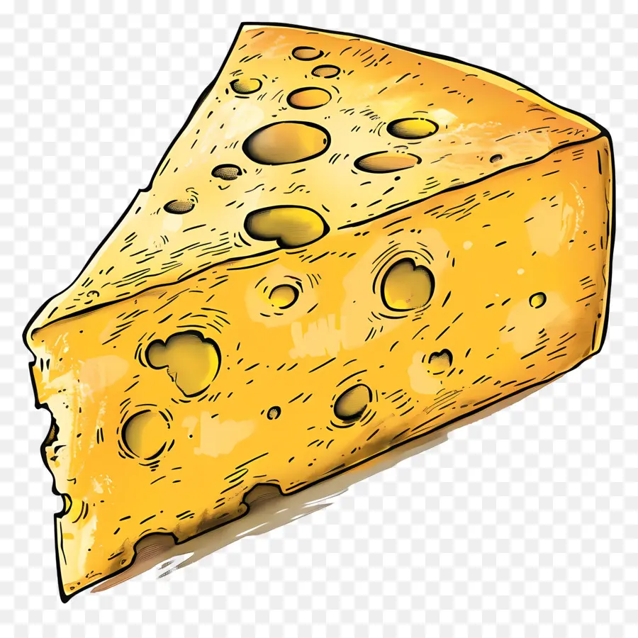 Tranche De Fromage，Fromage PNG