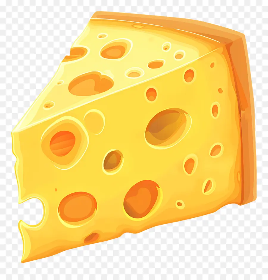 Tranche De Fromage，Fromage Jaune PNG