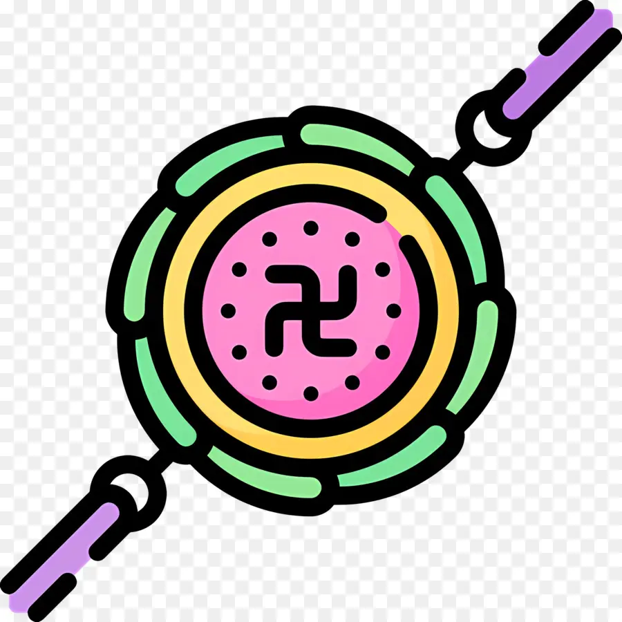 Raksha Bandhan，Objet Rond PNG