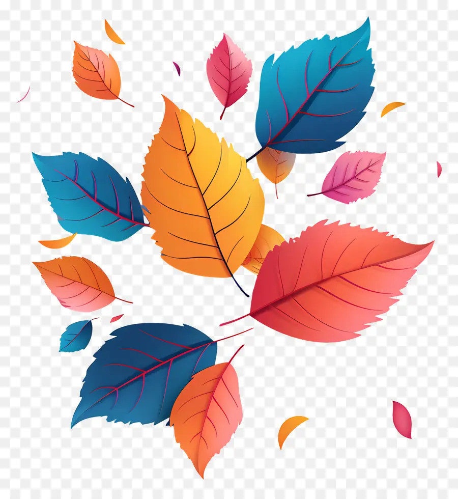 Les Feuilles De L'automne，Feuilles PNG