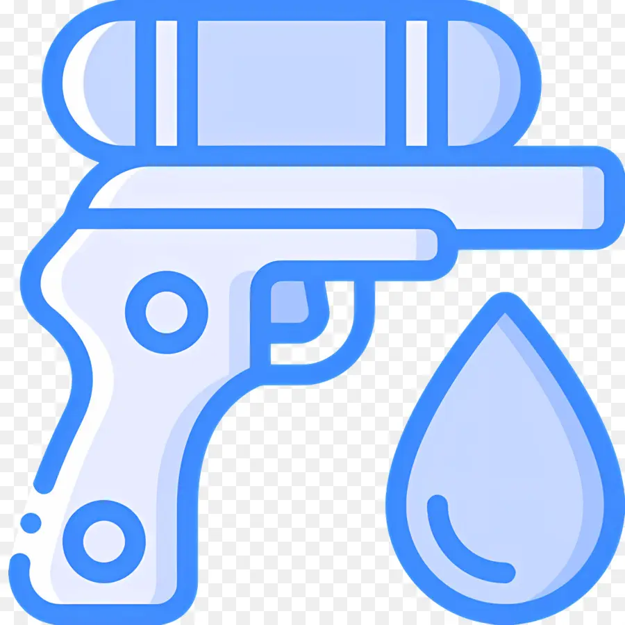 Pistolet à Eau，Arme Jouet PNG