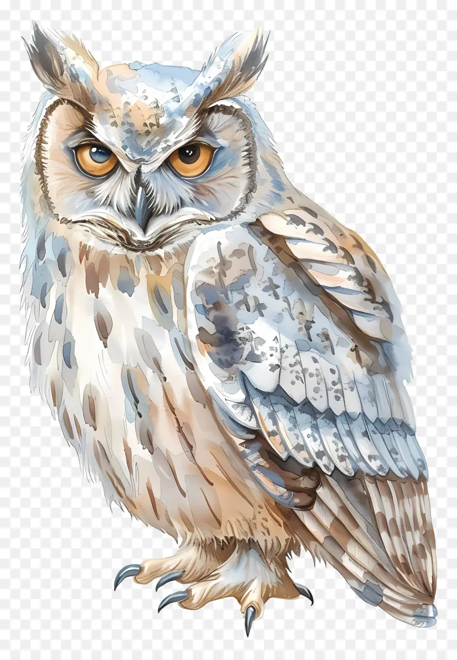 Hibou，Chouette Sur Branche PNG