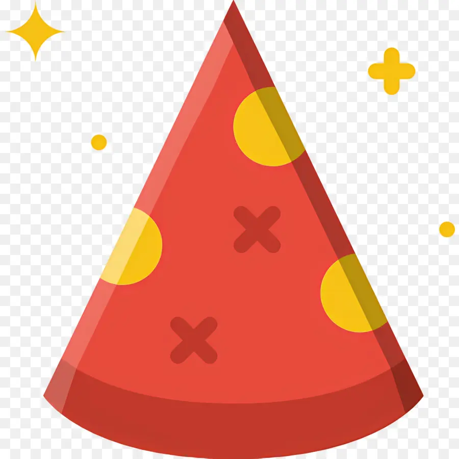 Cône D'anniversaire，Pizza PNG