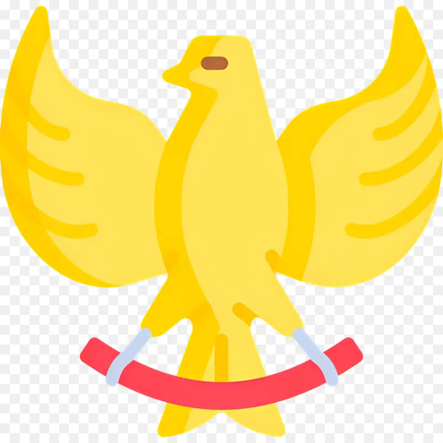 Garuda，Oiseau Jaune PNG