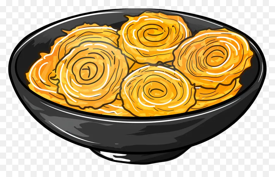 Jalebi，Collations Frites PNG