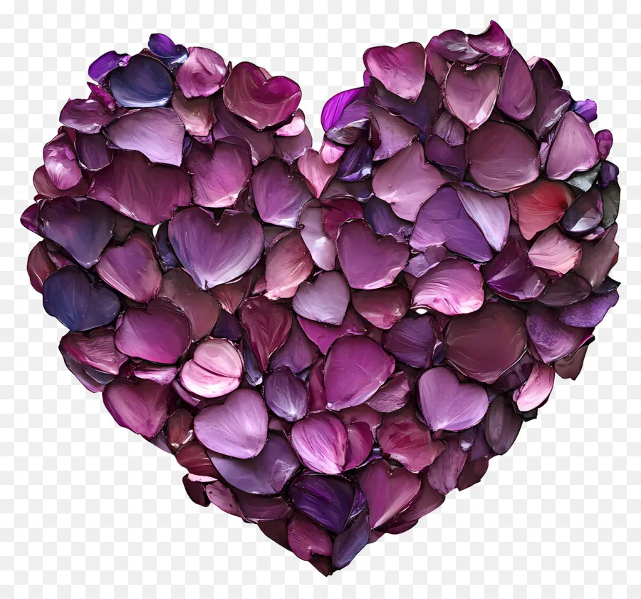 Coeur Violet，Cœur PNG