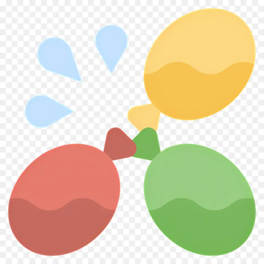 Des Ballons D'eau，Ballons PNG