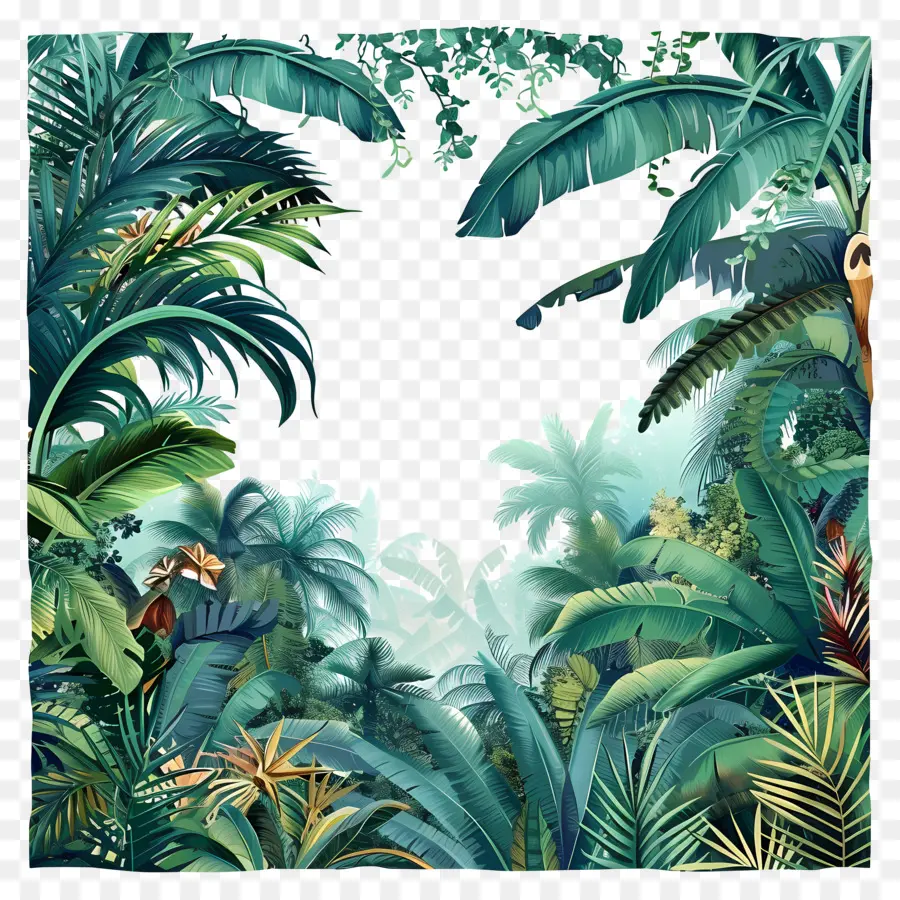 Jungle Tropicale Dense，La Jungle Tropicale PNG