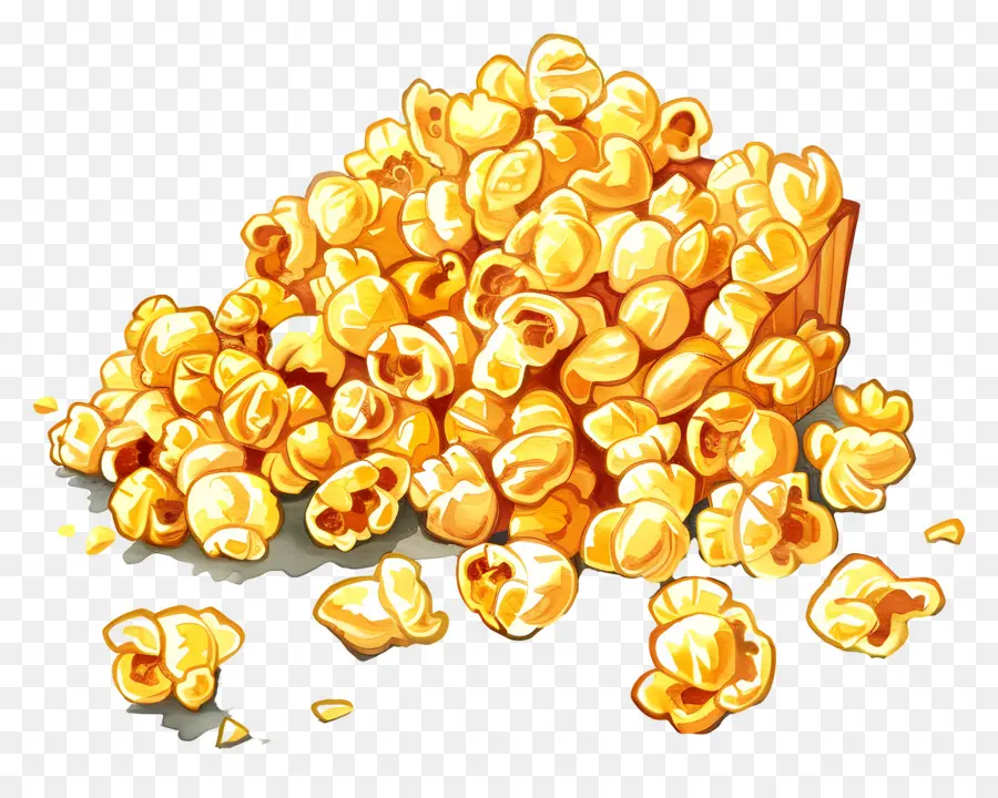 Popcorn，Nourriture PNG