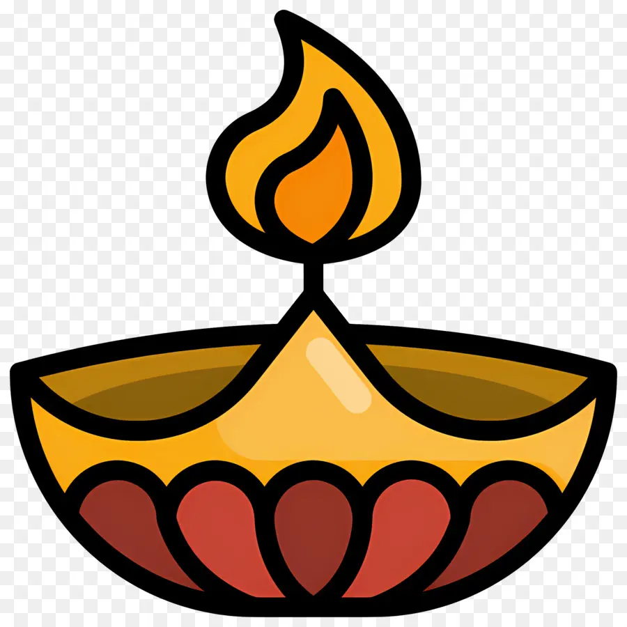 Diwali，Lampe à Huile PNG