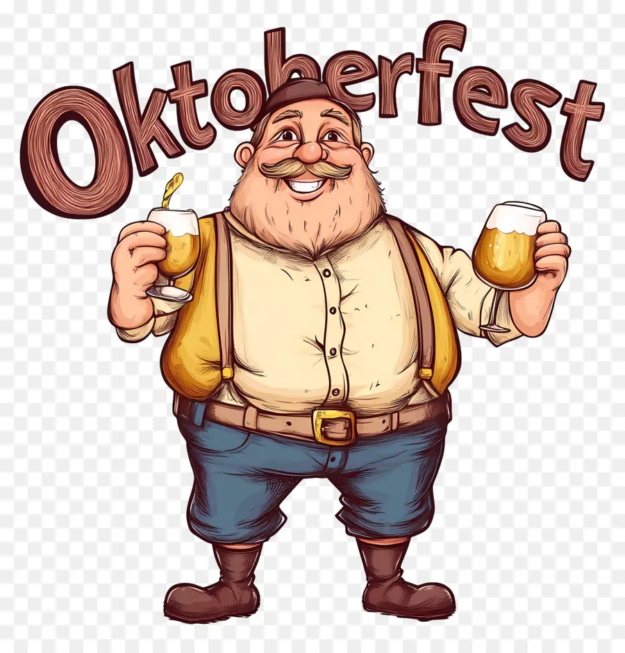 Oktoberfest，Homme Barbu PNG