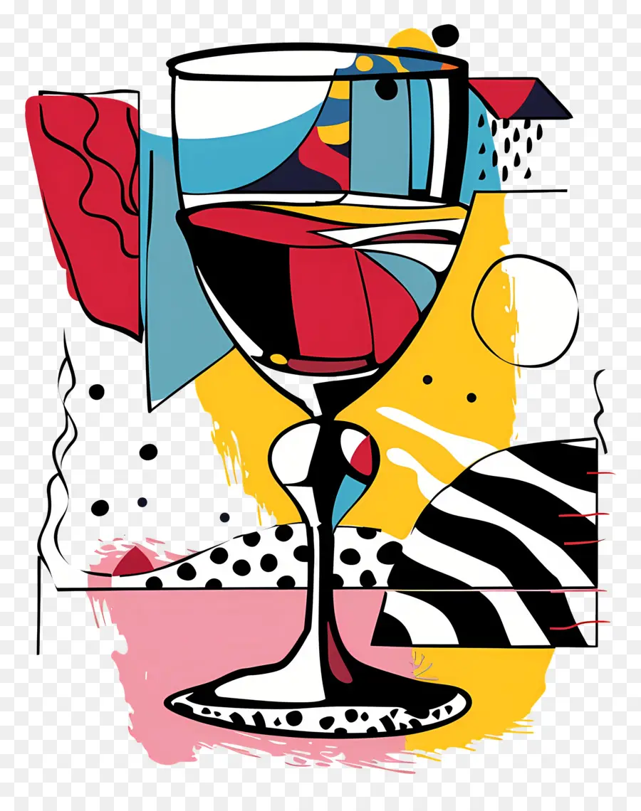 Verre à Vin，Vin Rouge PNG