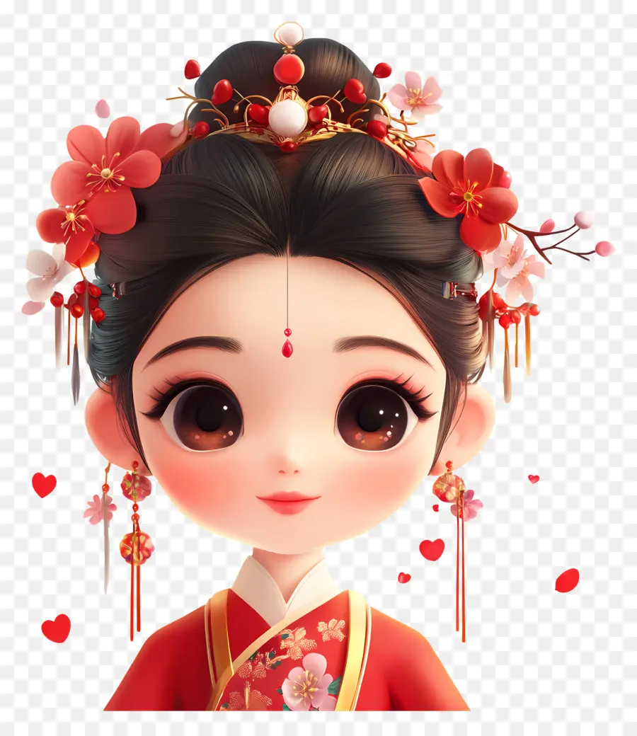 Journée Chinoise De La Saint Valentin，Robe Chinoise Traditionnelle PNG