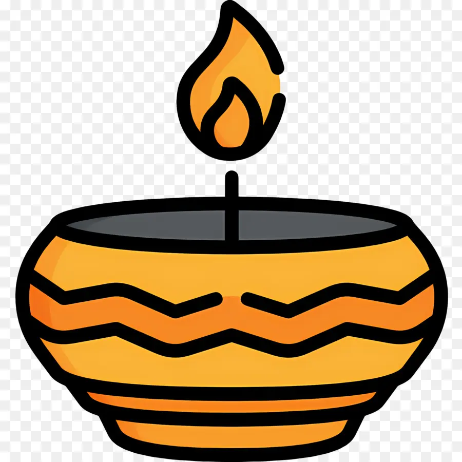 Diwali，Bougie PNG