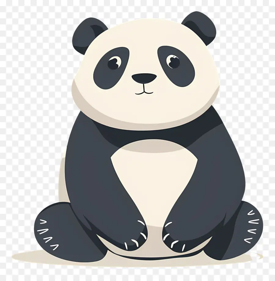 Panda De Dessin Animé，Panda PNG