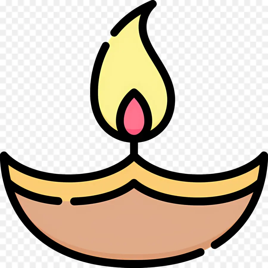 Diwali，Bougie PNG