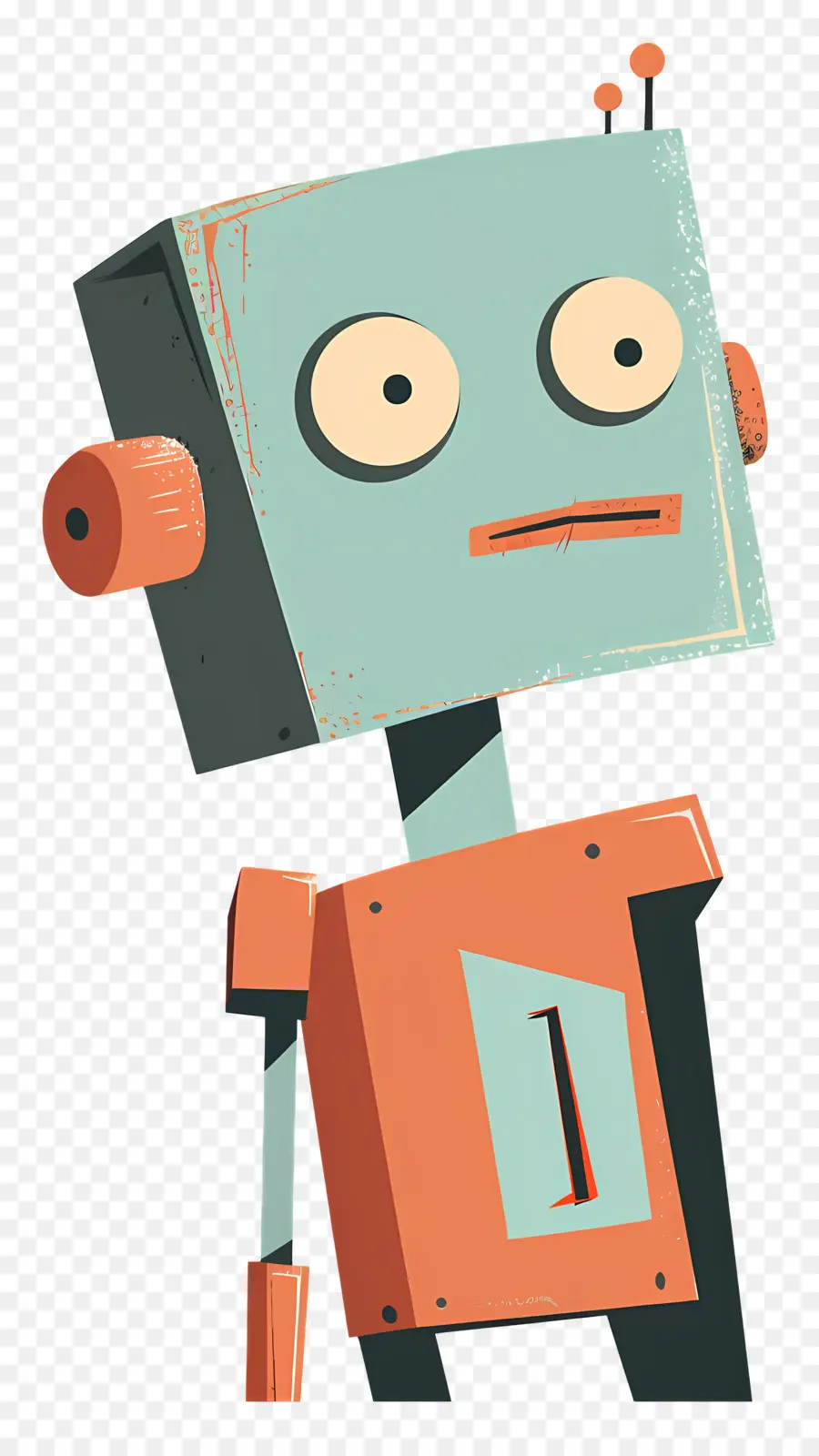 Robot，Robot Rétro PNG