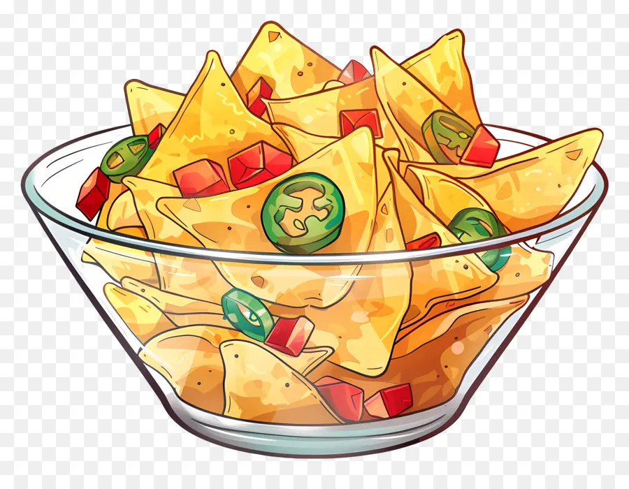 Nachos，Bol PNG