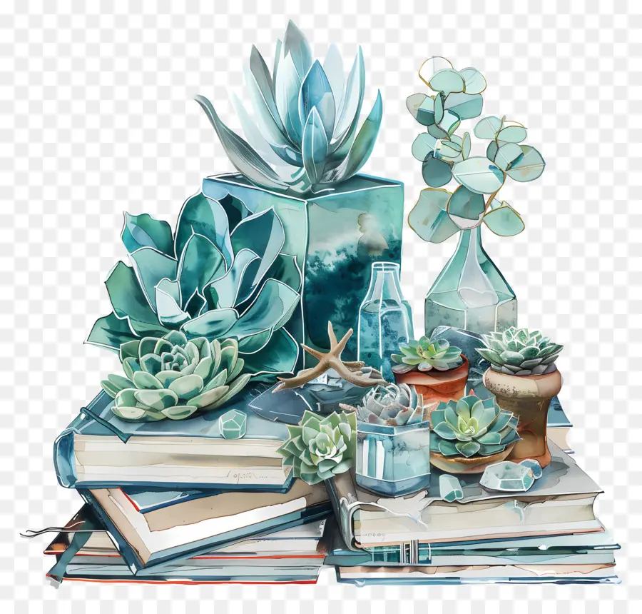 Livres，Les Plantes Succulentes PNG