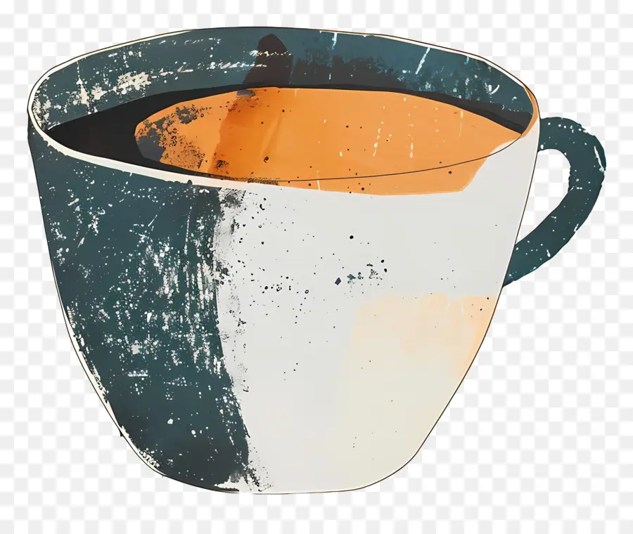 Café，Tasse En Porcelaine PNG