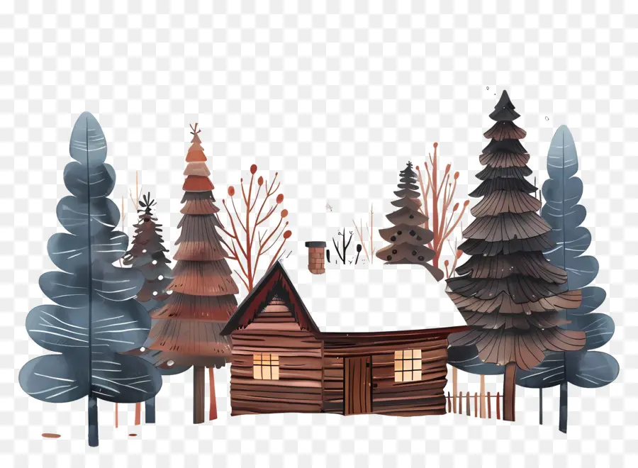 Cabane D'hiver，Cabine PNG