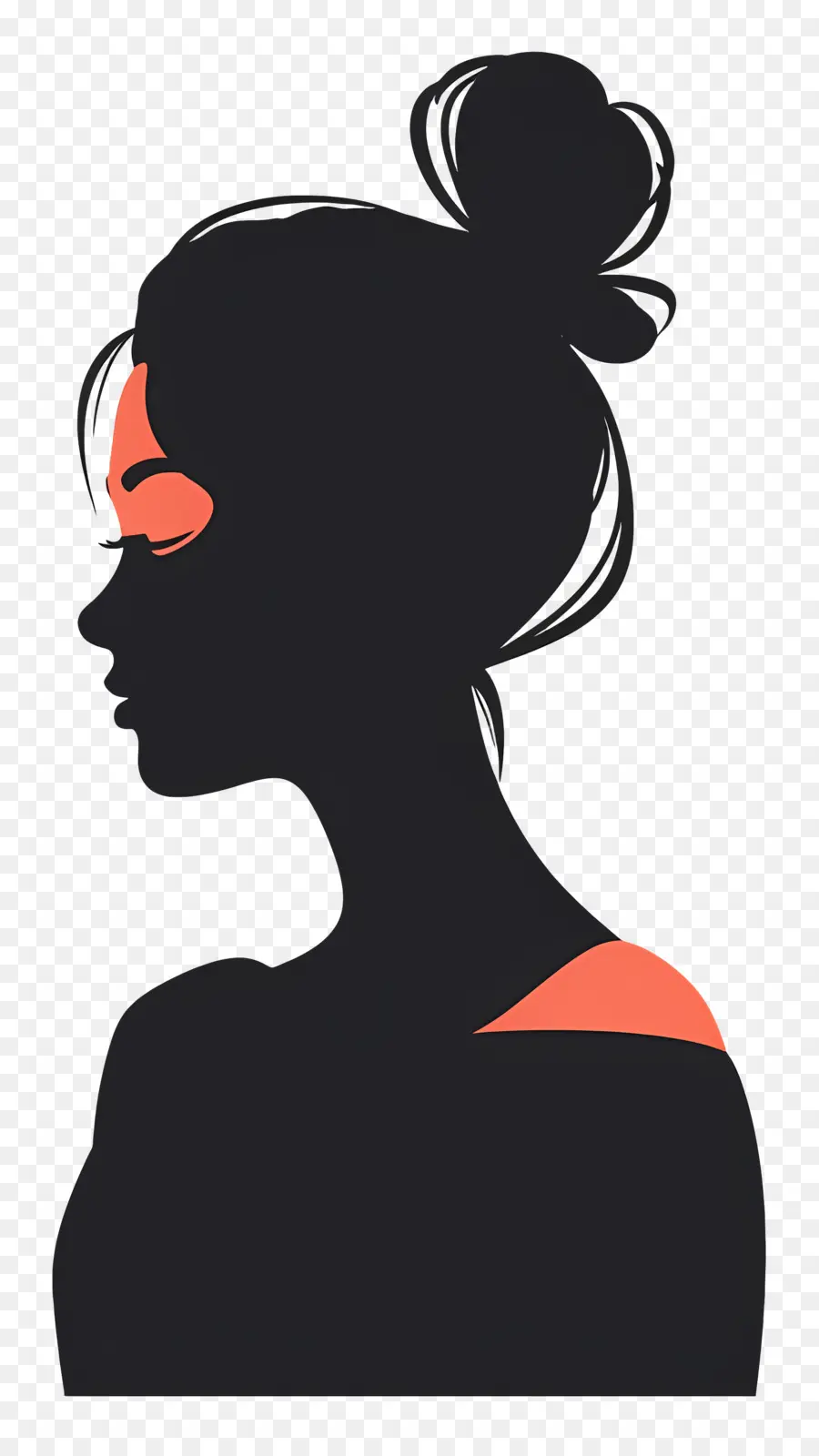 Silhouette Féminine.，Silhouette PNG