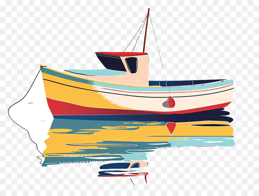 Bateau，Bateau De Pêche PNG