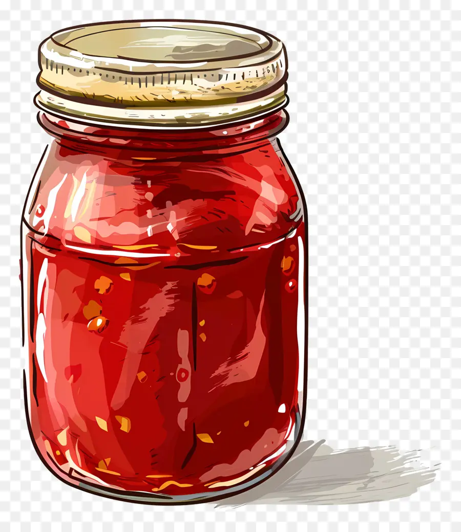 Confiture，Pot Rouge PNG