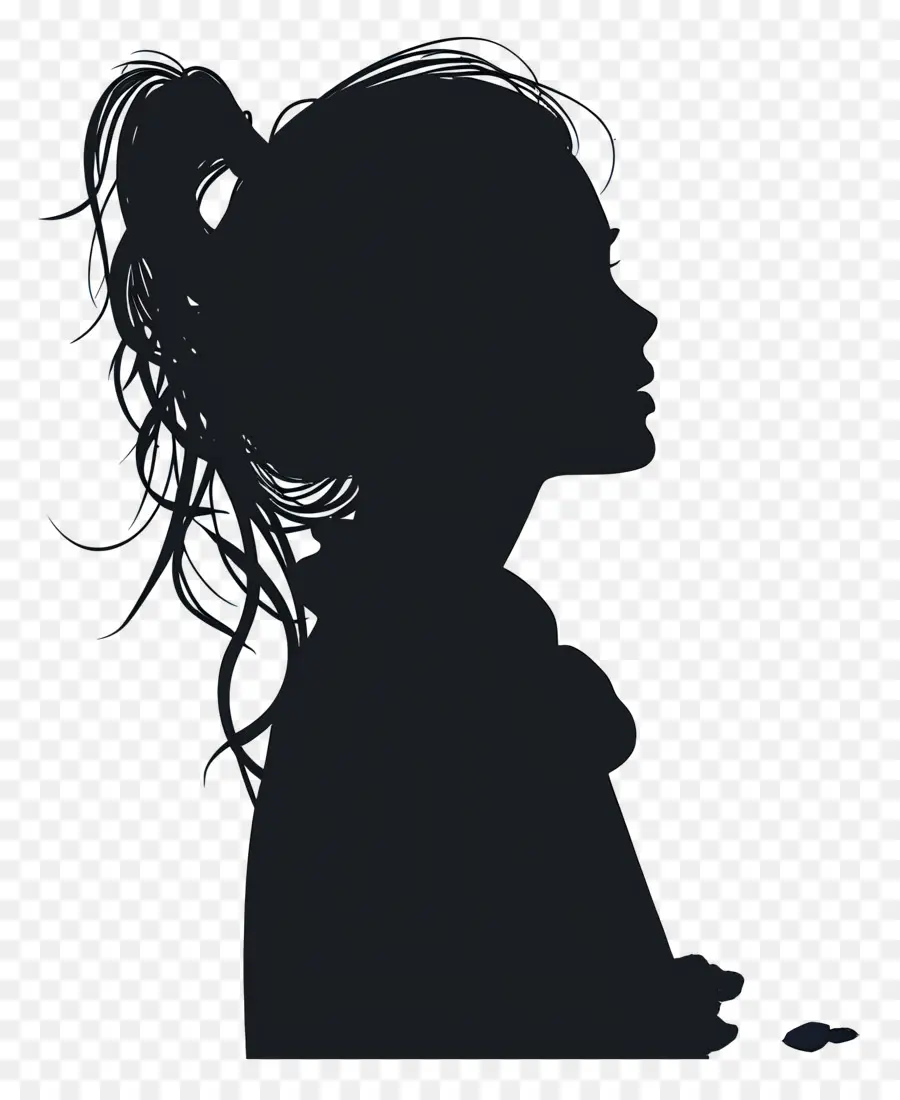 Silhouette Féminine.，Femme PNG