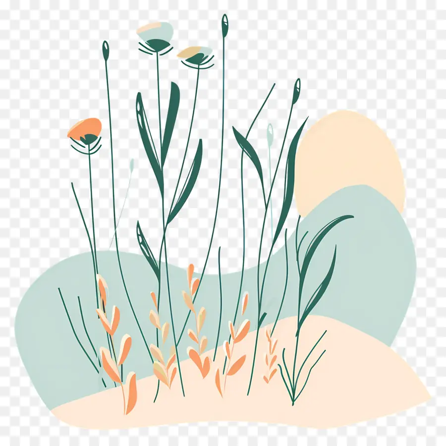 Gazon，Fleurs Et Plantes PNG