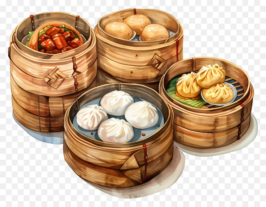 Dim Sum，Boulettes PNG