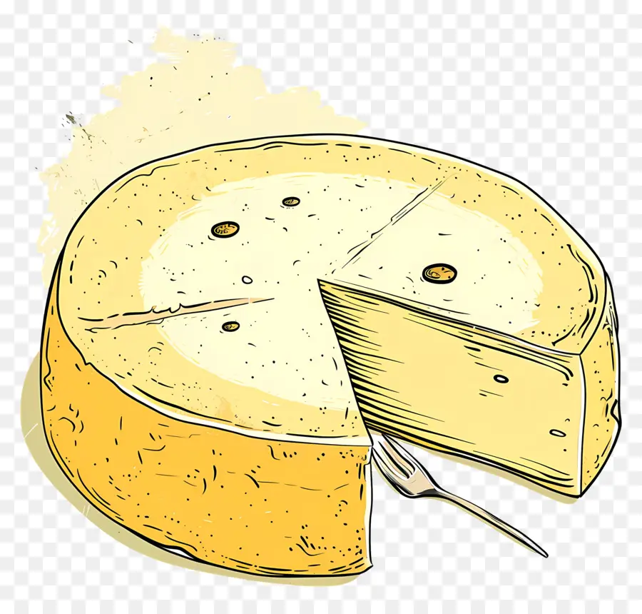 Roue De Fromage，Pain PNG