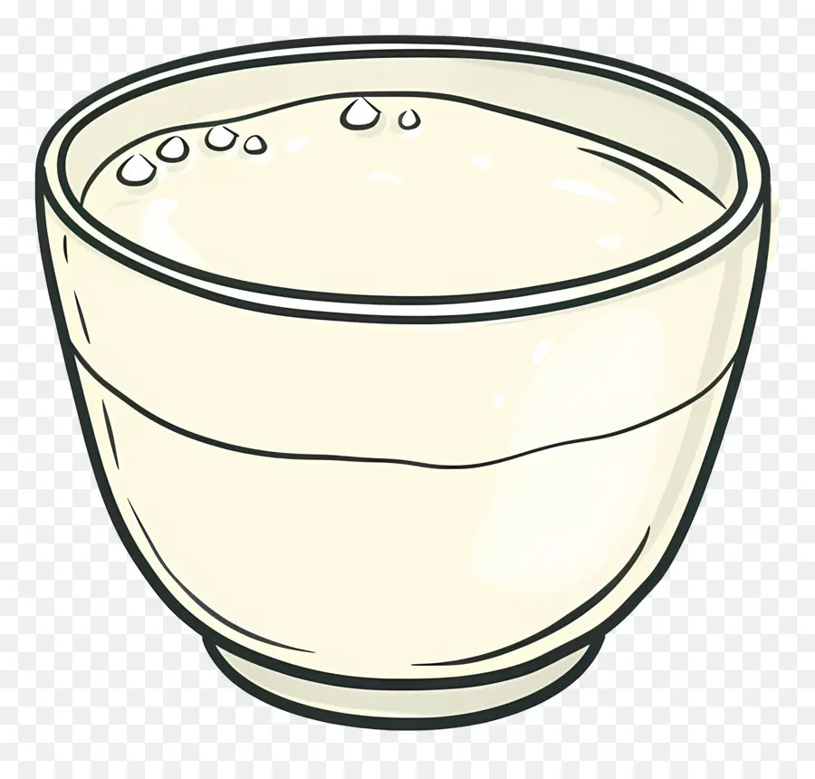 Bol De Lait，Bol Blanc PNG