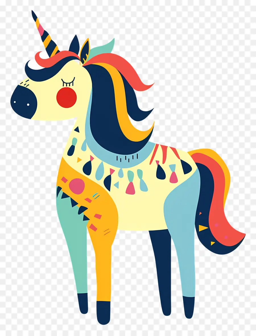 Licorne，Licorne Jaune PNG