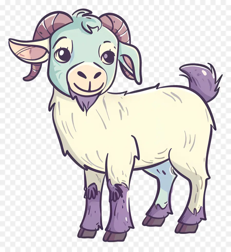 Chèvre，Les Moutons De Dessin Animé PNG