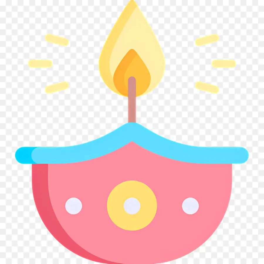 Diwali，Bougie PNG