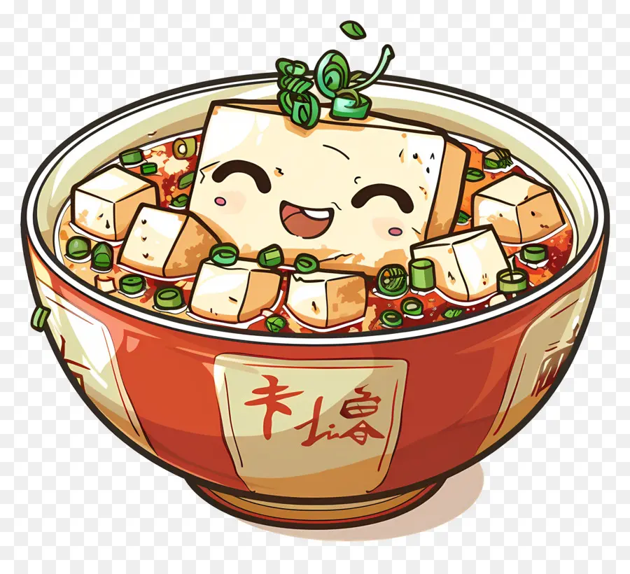 Mapo Tofu，Personnage De Dessin Animé PNG