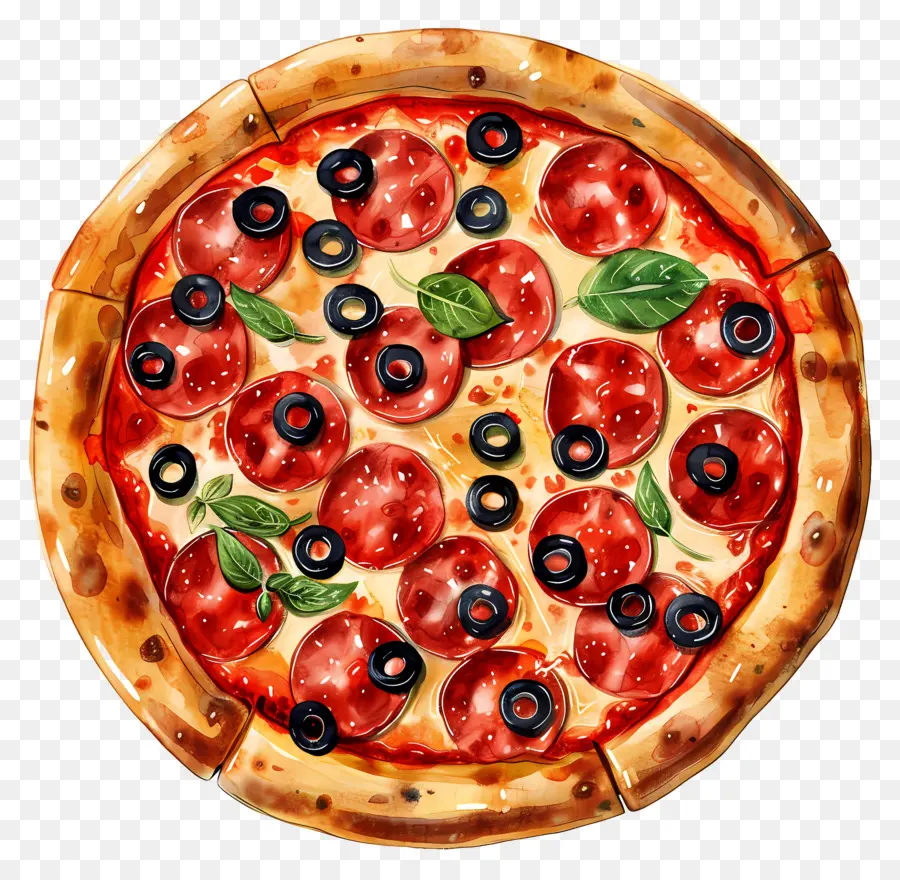 Pizza，Tomates PNG