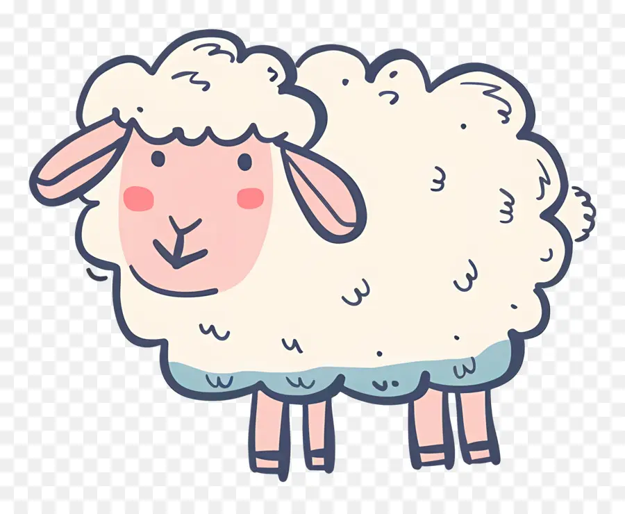 Les Moutons，Les Moutons De Dessin Animé PNG