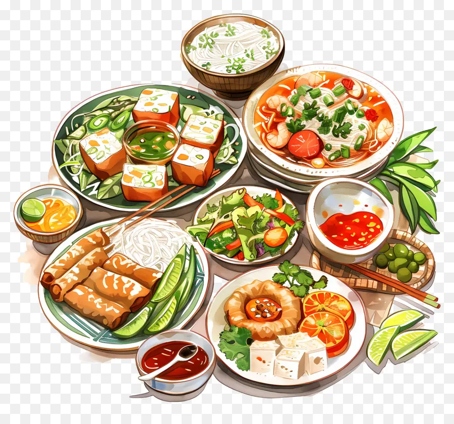 Cuisine Vietnamienne，La Nourriture PNG