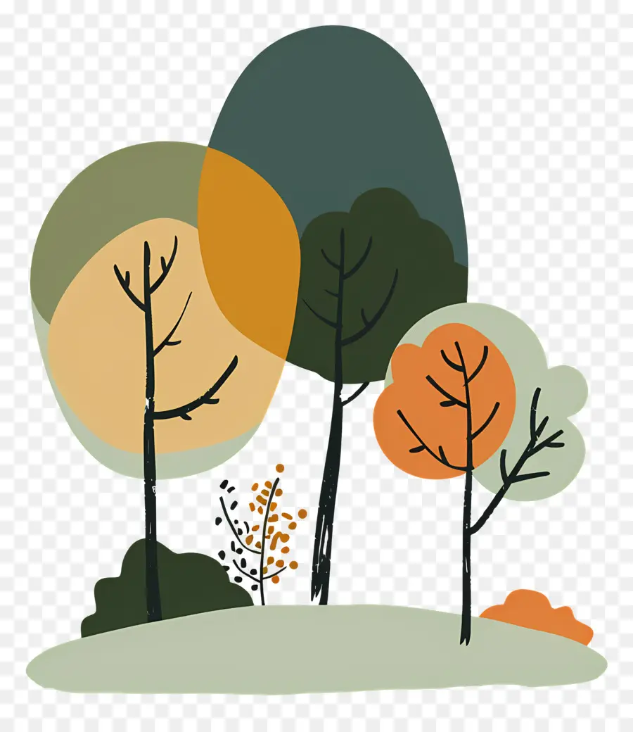 Arbres，Arbres Et Fleurs PNG