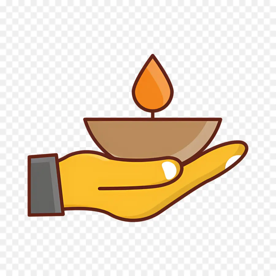 Diwali，Bougie PNG