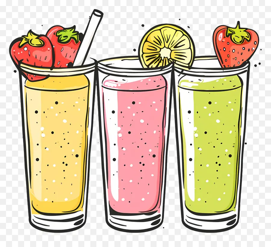 Smoothies，Smoothies Aux Fruits PNG