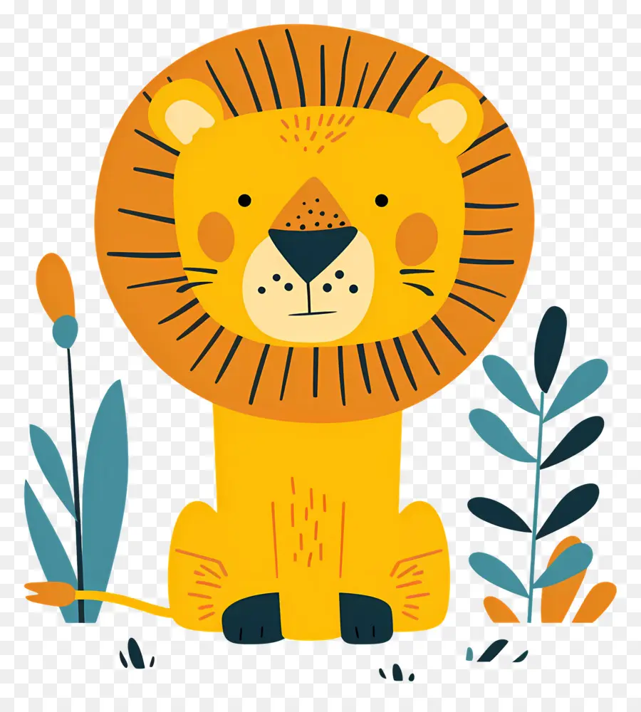 Dessin Animé Lion，Lion PNG